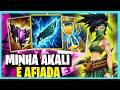 ATÉ EU ME IMPRESSIONEI COM MINHA AKALI | League of Legends | AKALI VS AATROX