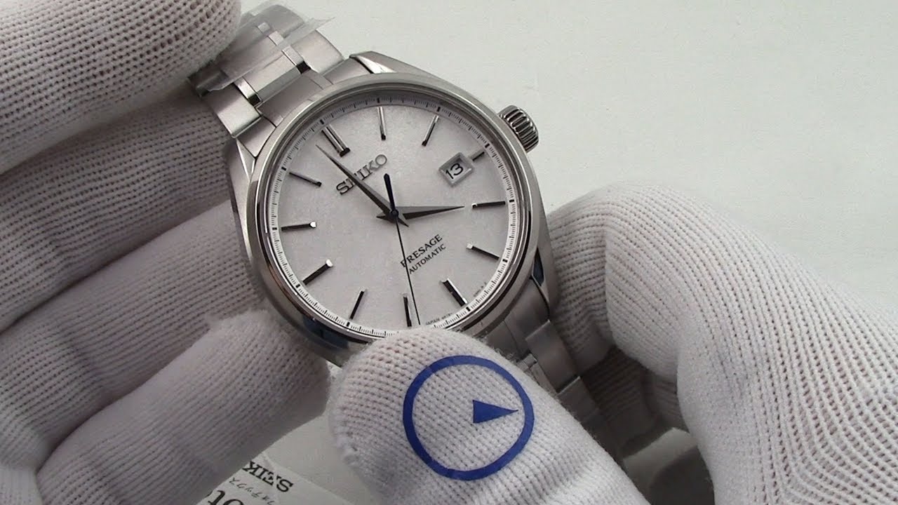 Seiko SARX055 Baby Snowflake - A Titanium Dress Watch With Automatic  Movement - YouTube