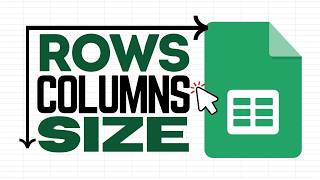 Famous Perfectly Sized Rows & Columns Every Time | Google Sheets (Custom Resize) Profile