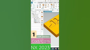 NX CAD CAM TUTORIAL #NX #nx12 #nxcad #nxcam #cad #cam #cadcam #training #tutorial #tips #cnc #vmc