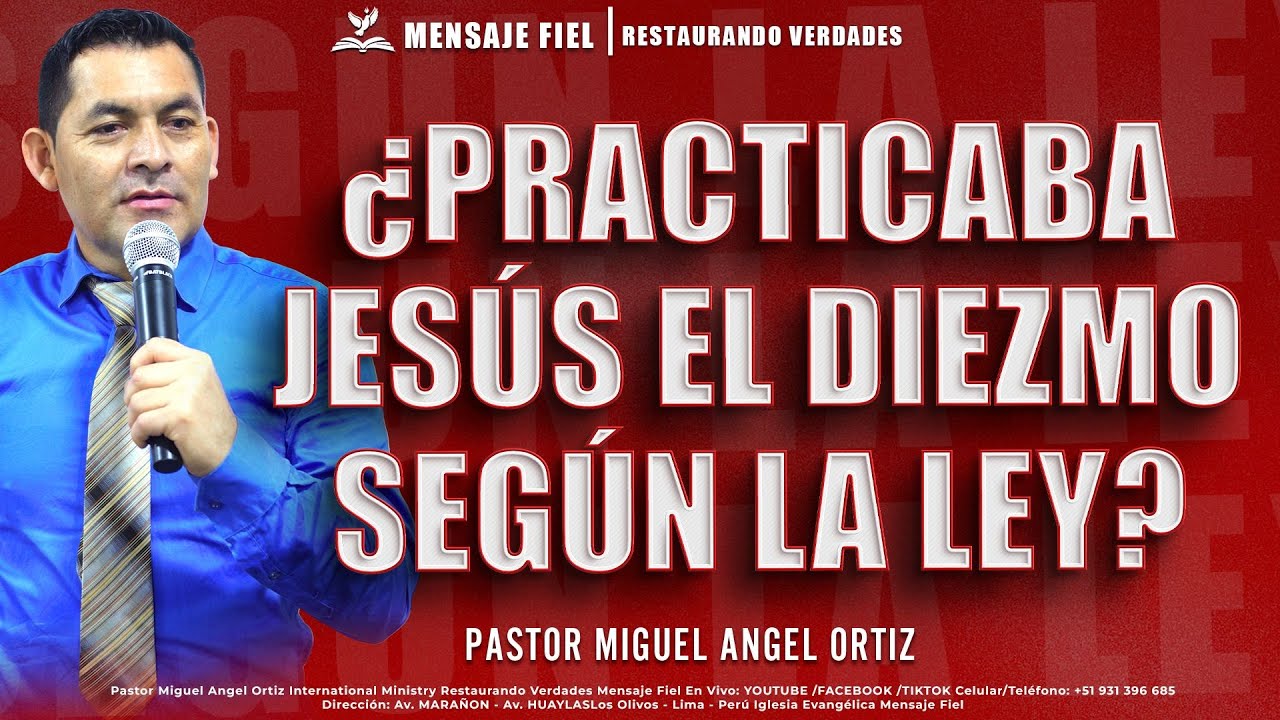 ¿PRACTICABA JESÚS EL DIEZMO SEGÚN LA LEY? - YouTube