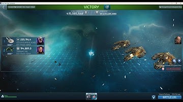 Star Trek Fleet Command 2025 - Charged Krenim Crusher SLB Lv 56 #stfc #scopely #Krenim