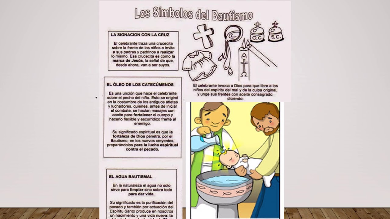 Dibujo De Los Elementos Del Bautismo Imagui vrogue.co