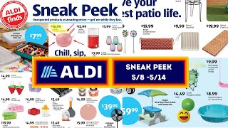 ALDI Sneak Peek Week Of 5/8 to 5/14  Mother's Day, Outdoor Living & The Mini AWESOME Pan!!!