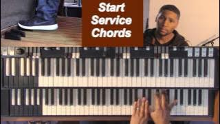 Start Service Chords Organ (Beginner Lesson)