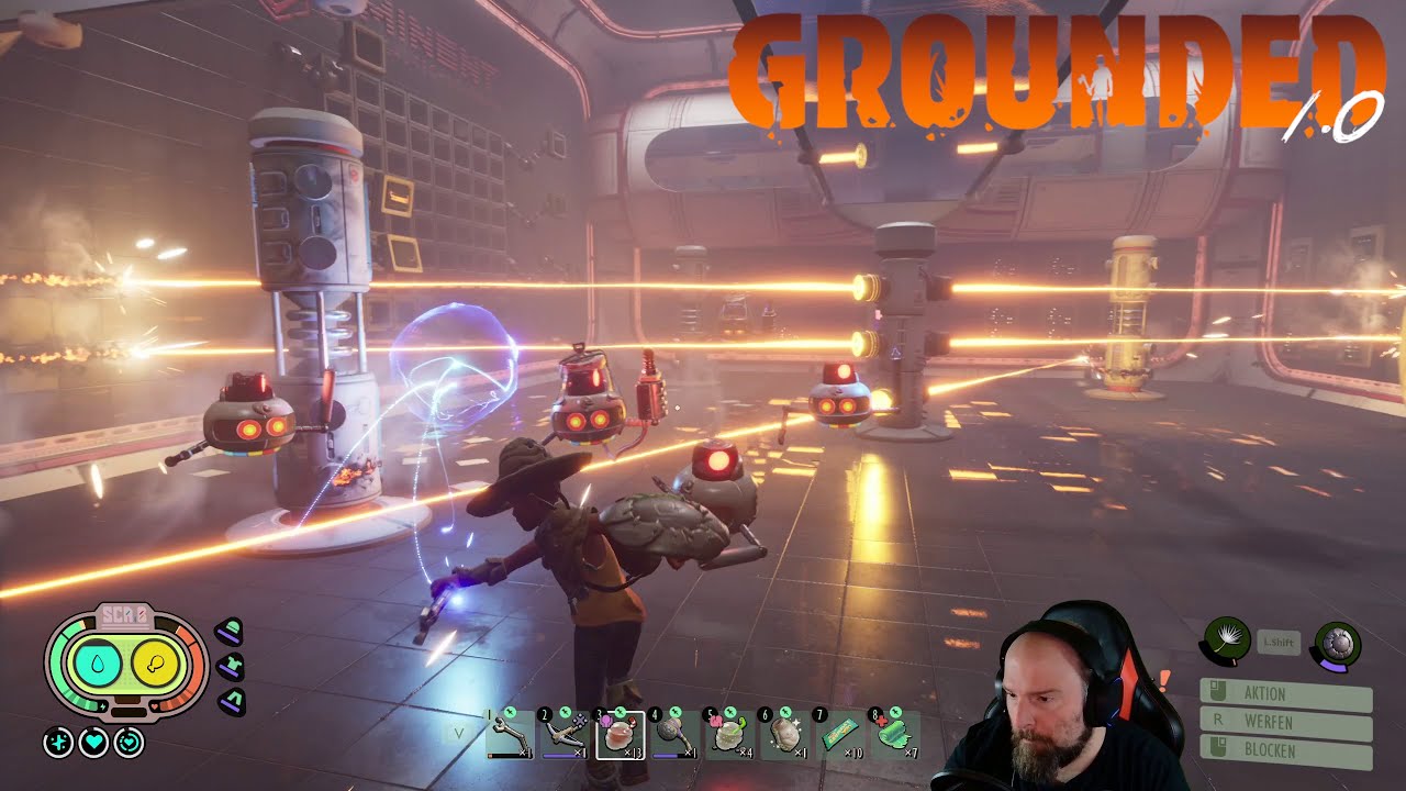 Grounded V1.0 🐞 28 Bosskampf Assistent Manager im schwarzen Ameisenlabor! Gameplay Deutsch