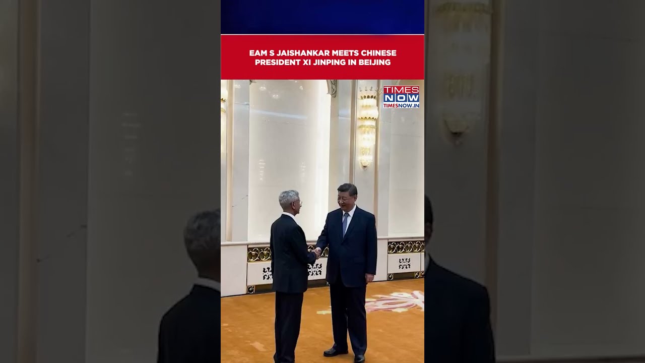 Beijing EAM Jaishankar Meets Chinese President Xi Jinping To Discuss India China Relations Shorts