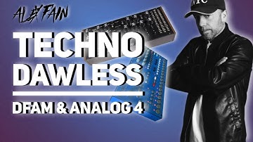 (Alex Fain) ANALOG FOUR & DFAM LIVE SET 74 MIN TECHNO DAWLESS