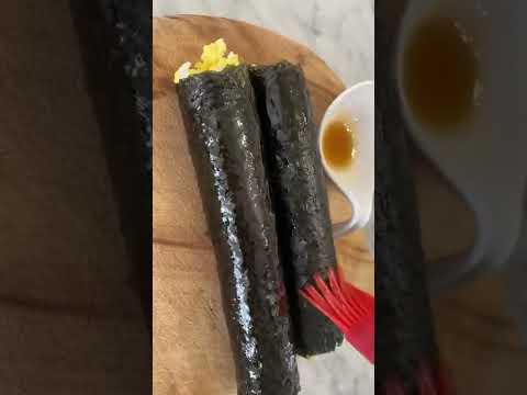 Egg and <strong>cheese</strong> gimbap lunch (<strong>Korean</strong> food recipes) #koreanfood #asmrsounds #asmrcooking