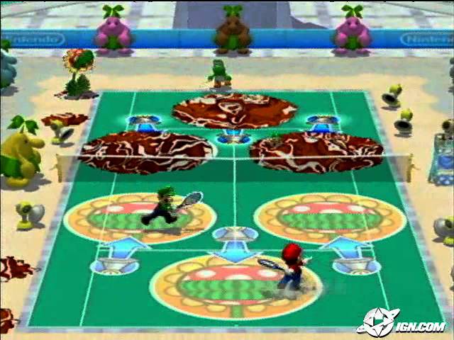 Mario Power Tennis GameCube Gameplay - It's harder