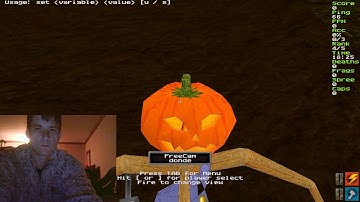 SamHain model for Quake 2 by Hunter on B7CTF map Fright Night by Beer