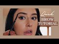 EASY EVERYDAY EYEBROW TUTORIAL | Elle Donnelly