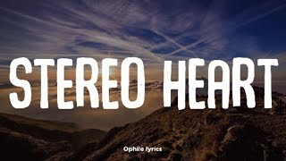 Gym class heroes - Stereo Heart ft. Adam Levine (lyrics video)