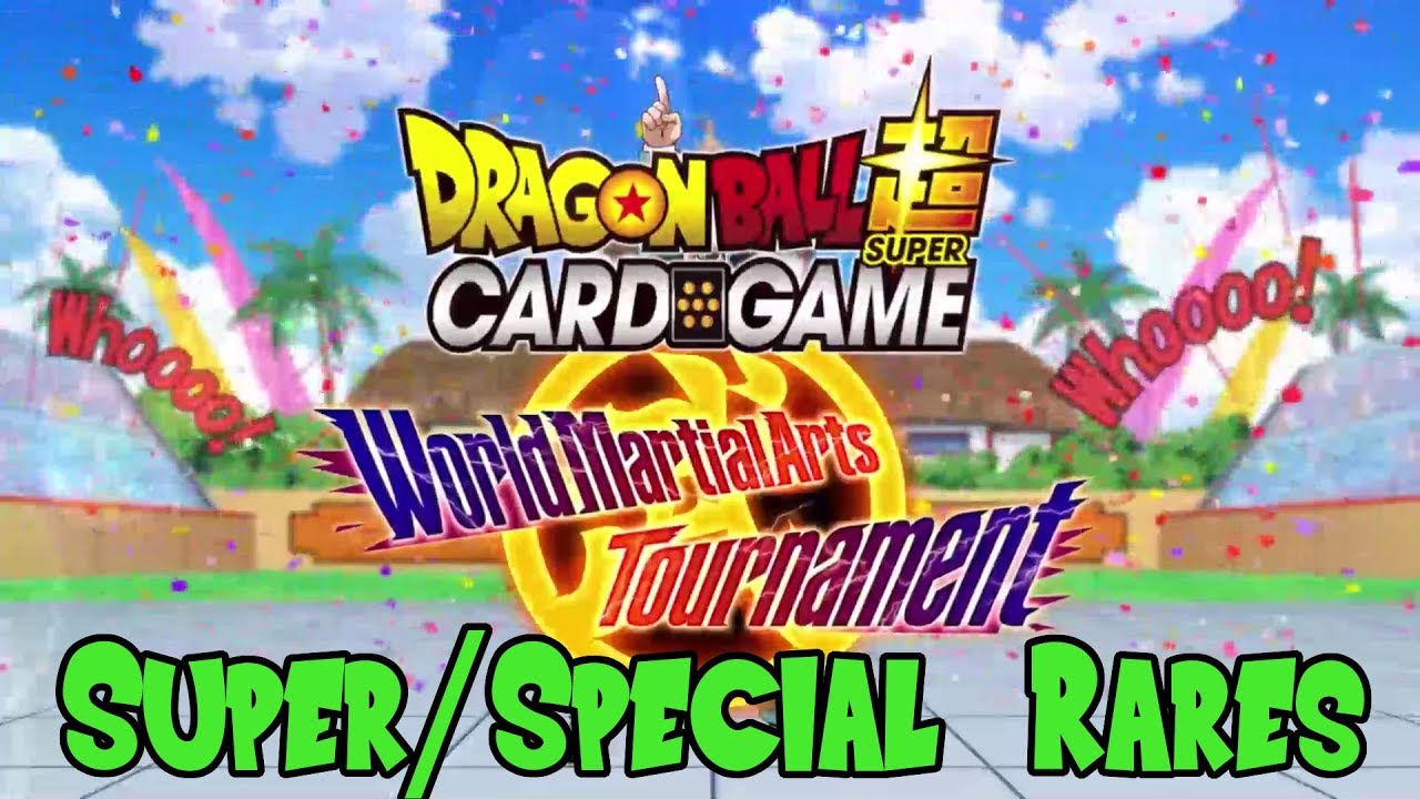 World Martial Arts Tournament Super/SPR Reveal Dragon Ball Super Card