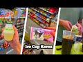 🥤Trying Korea’s Viral Ice Cup Drink from 7-Eleven!🧊#icecup#korea#drink#asmr #satisfying#video#trend