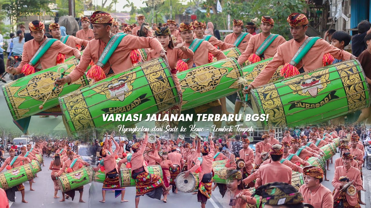 BGS Mengeluarkan Variasi Jalanan Terbaru❗Nyongkolan Dari Desa Adat Sade Ke Kawo - Lombok Tengah