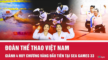 Đoàn Thể thao Việt Nam giành 4 Huy chương Vàng đầu tiên tại SEA Games 33 | VTV24
