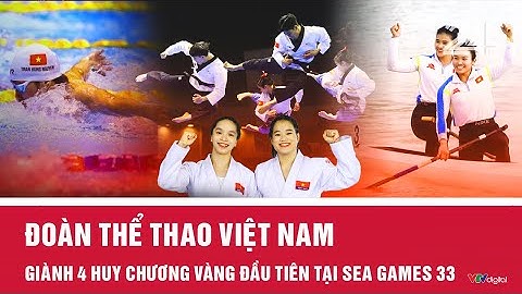 Đoàn Thể thao Việt Nam giành 4 Huy chương Vàng đầu tiên tại SEA Games 33 | VTV24