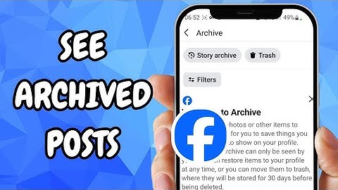 How To See All Archived Posts On Facebook - (EASY GUIDE)