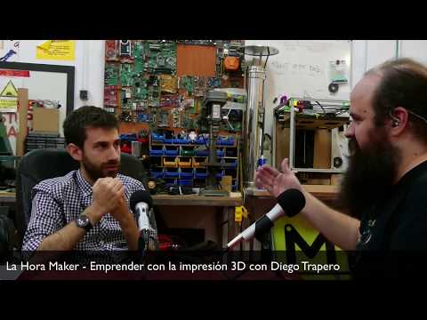 Entrevista con Diego Trapero sobre emprendimiento e impresion 3D