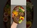 豚肉警察に贈る牛肉の肉巻きおにぎり弁当🍙🍱最近豚肉あんまり出てこないの気づいてた❔🤣#shorts #ご飯記録 #お弁当 #弁当記録 #旦那弁当