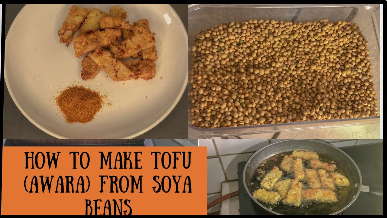 HOW TO MAKE TOFU (AWARA) AT HOME WITH LEMON THE NORTHERN NIGERIAN