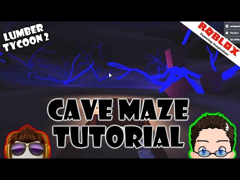 Roblox Lumber Tycoon 2 Cave Maze Map Tutorial Youtube - the maze roblox cave