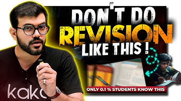 Best Revision Techniques for NEET | By AJ Sir | NEET Revision Strategy | NEET Physics 2025