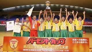 バーモントカップ 第25回全日本少年フットサル大会　決勝ハイライト マルバ千葉fc U-12vsブリンカールFC