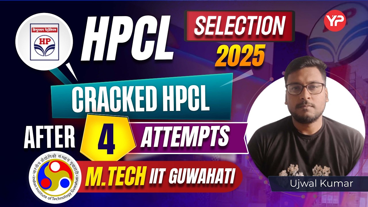 Cracked HPCL in 4th Attempt along with MTech (IIT Guwahati) | HPCL written,GT & Interview experience