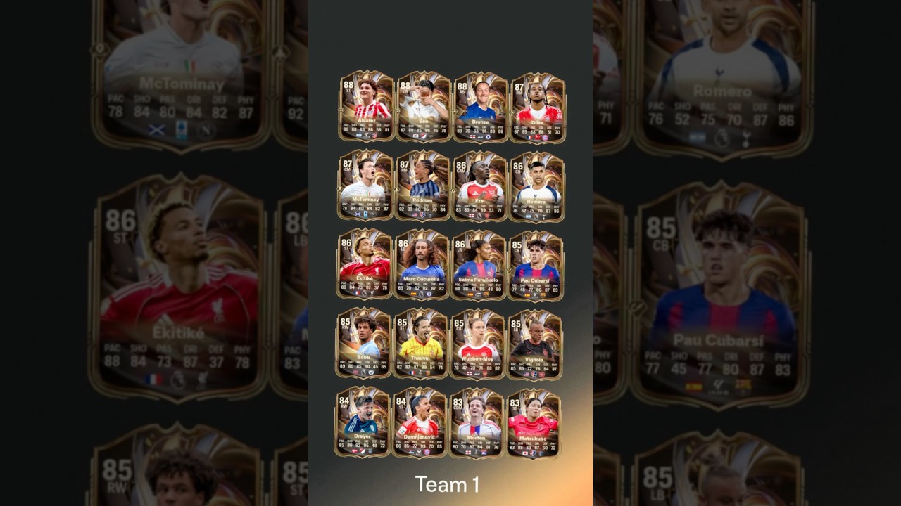 NUEVO EVENTO DE FC26!! 😱 *RATINGS RELOAD* || TEAM 1 