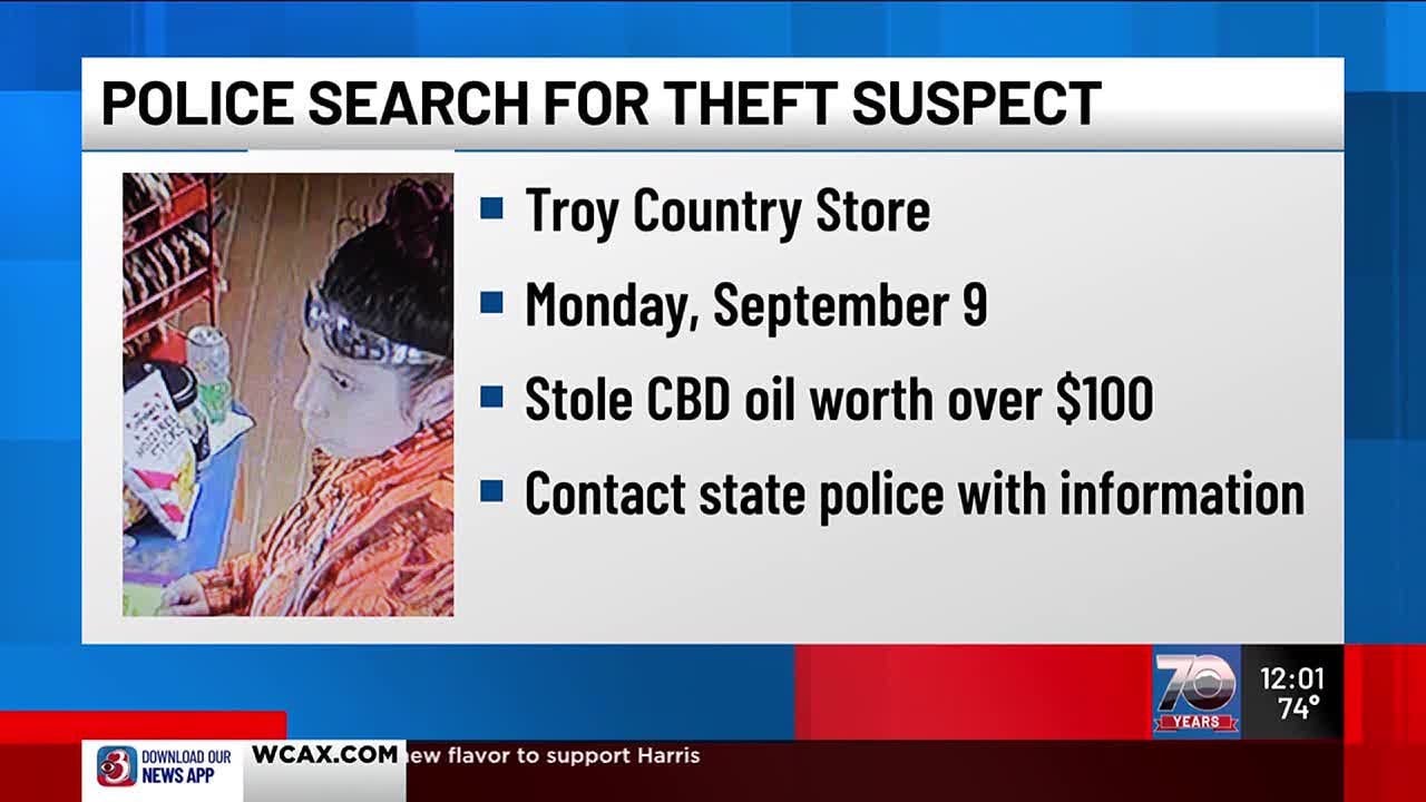 Vt. police ask public for help identifying theft suspect - YouTube