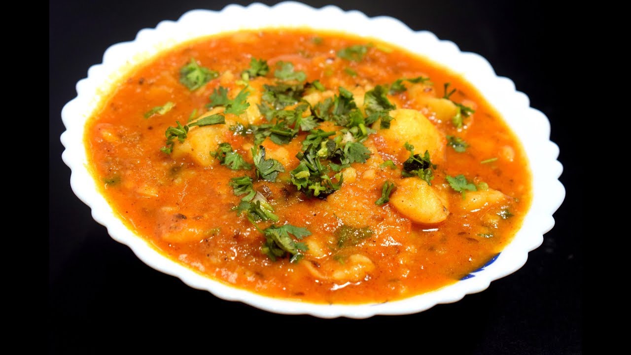 आलू टमाटर की व्रत वाली सब्ज़ी - Aloo Tamatar Vrat Sabji Recipe -Without  Onion Ginger And Garlic Sabzi - YouTube