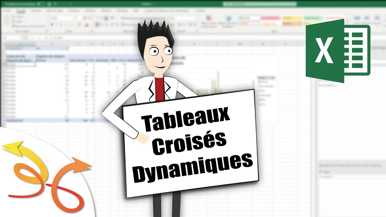 [Excel] Créer un Tableau Croisé Dynamique - YouTube