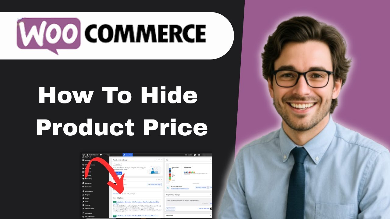 How to Hide Woocommerce Product Price (full guide) - YouTube