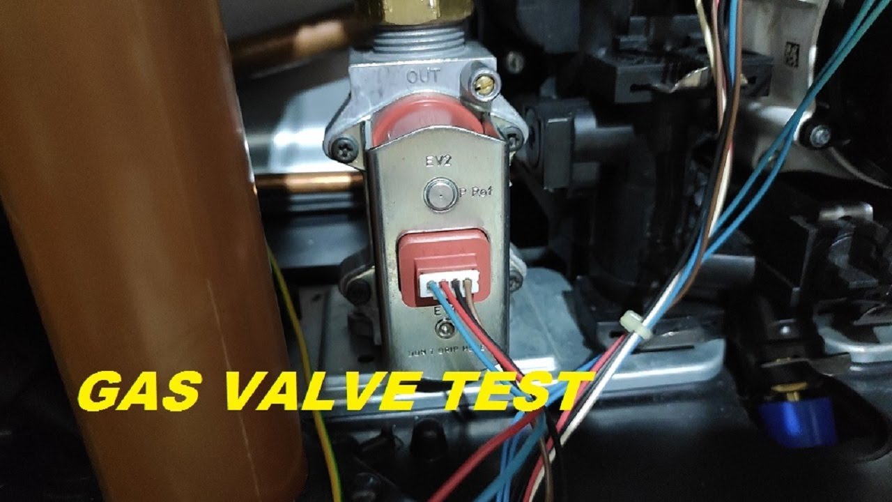 Gas valve test SGV100 YouTube