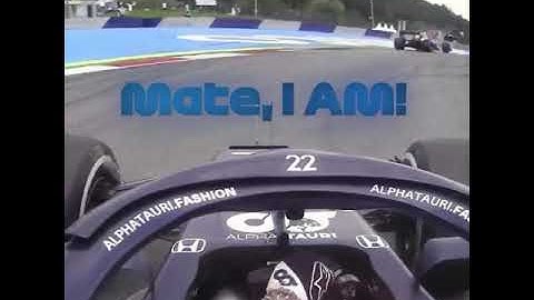 Yuki Tsunoda ANGRY radio after being told to push... | F1 Radio