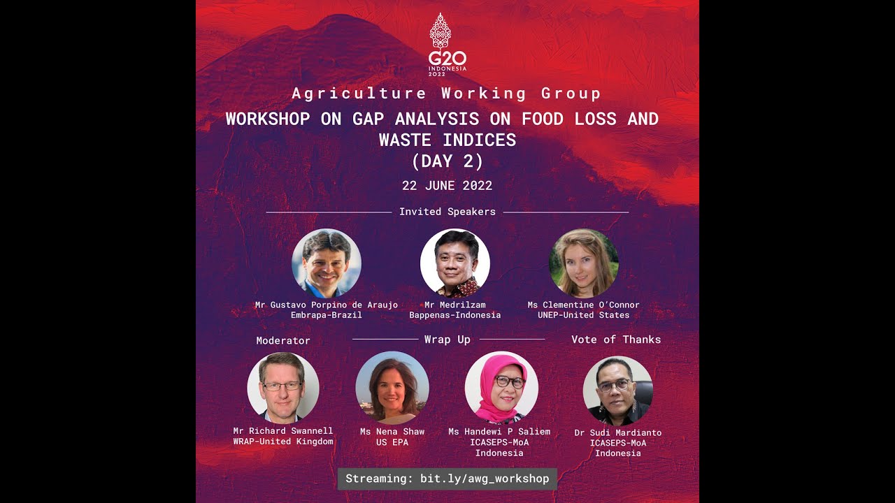 WORKSHOP ON GAP ANALYSIS ON FOOD LOSS & WASTE INDICES (DAY 2)