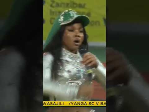 Zuchu Akiperfom Yanga Day Mkapa Stadium