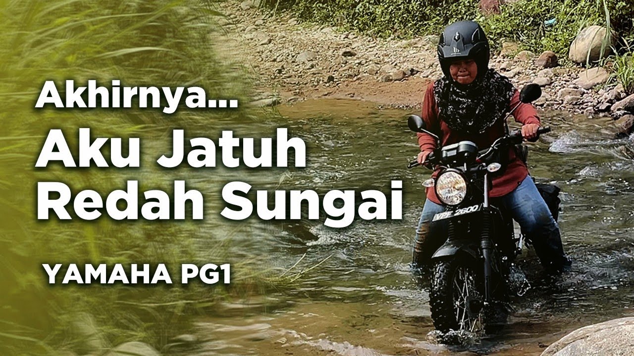 Akhirnya Aku Jatuh, Offroad dengan tudung bunga-bunga 