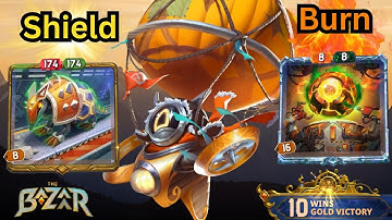 How to Shield & Burn. A Match Made in Robot Heaven?