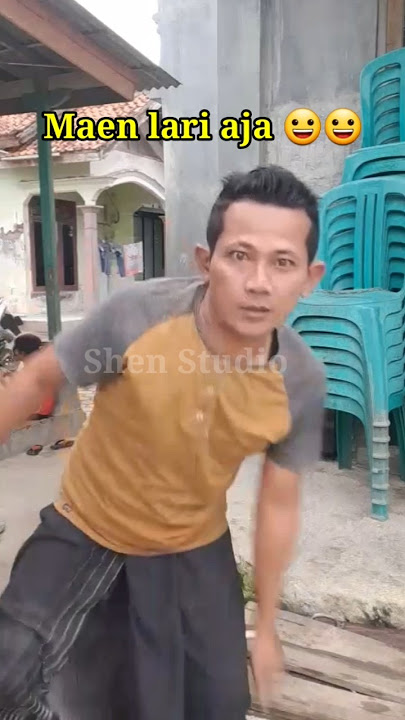 Video Lucu Ngakak Lari Ketakutan🇲🇨🔥💯 #shorts #funny #comedy