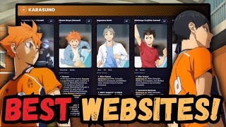 BEST Websites For The Community! | HAIKYU!! FLY HIGH