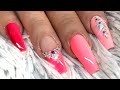 Watch Me Work: Mom’s Vertical Ombré B-Day Nails PLUS! See My Prices!🤑