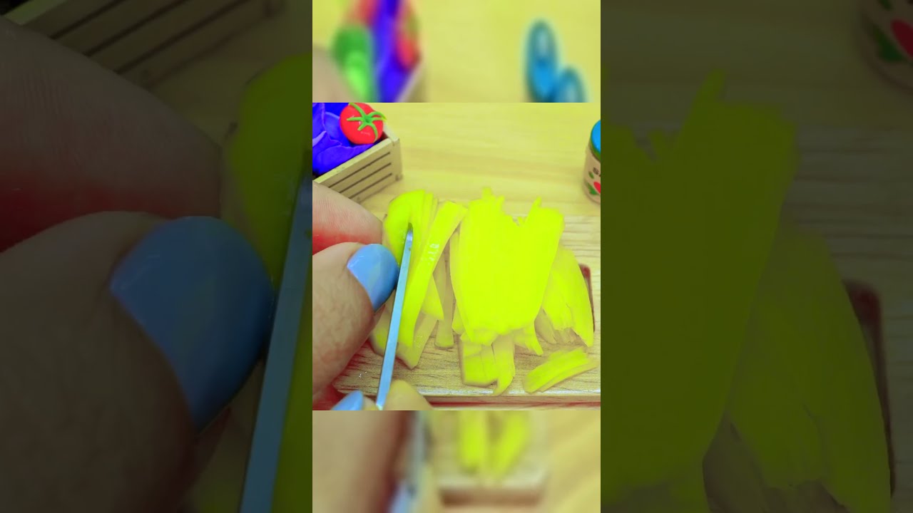 Miniature cooking | How to Make Egg Potato Fry Miniature 