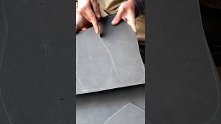 Leather Pattern Making for Beginners — Handmade Process #handcraftedshoes #luxuryleathercraft