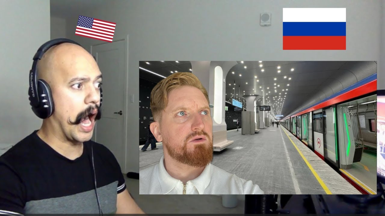 Реакция американцев на открытие сегодня 4 АБСОЛЮТНО НОВЫХ станций московского метрополитена. ВАУ!