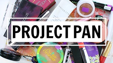 UPDATE! PRODUCTS I WANT TO USE UP IN 2017 | PROJECT PAN