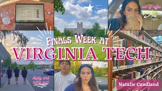 finals week at VIRGINIA TECH | exams, study break, and hang out in Blacksburg ✰ PART 1
