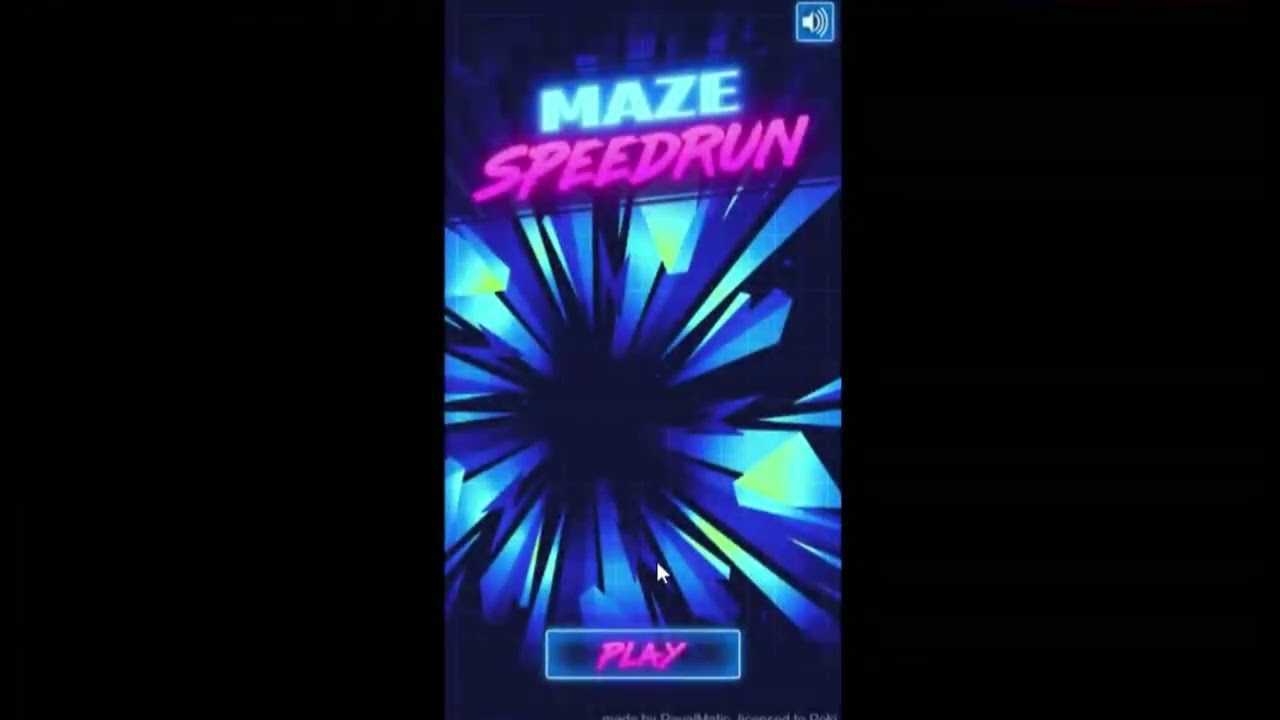 MAZE SPEEDRUN - RAVALMATIC game studio